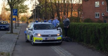 Dramatisk anholdelse på Søndre Allé i Køge