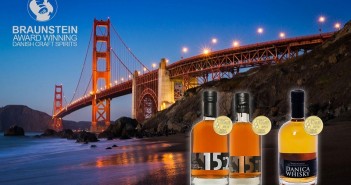 3 x Guld til Dansk whisky i USA